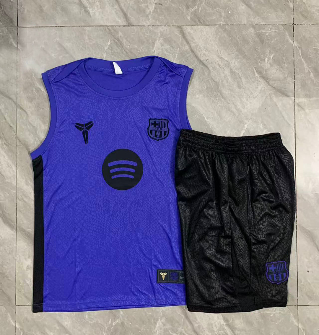 Kit Regata Barcelona 25/26 - Azul Royal/Preto