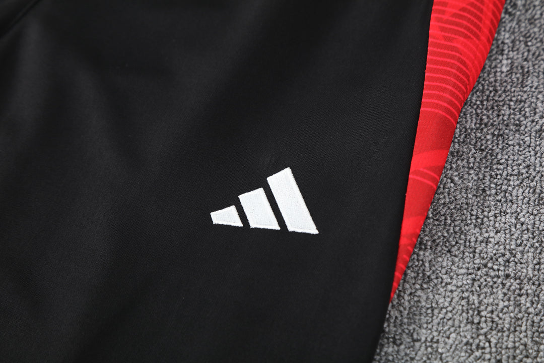 Conjunto Manchester United 2025/26 Preto II - Capuz