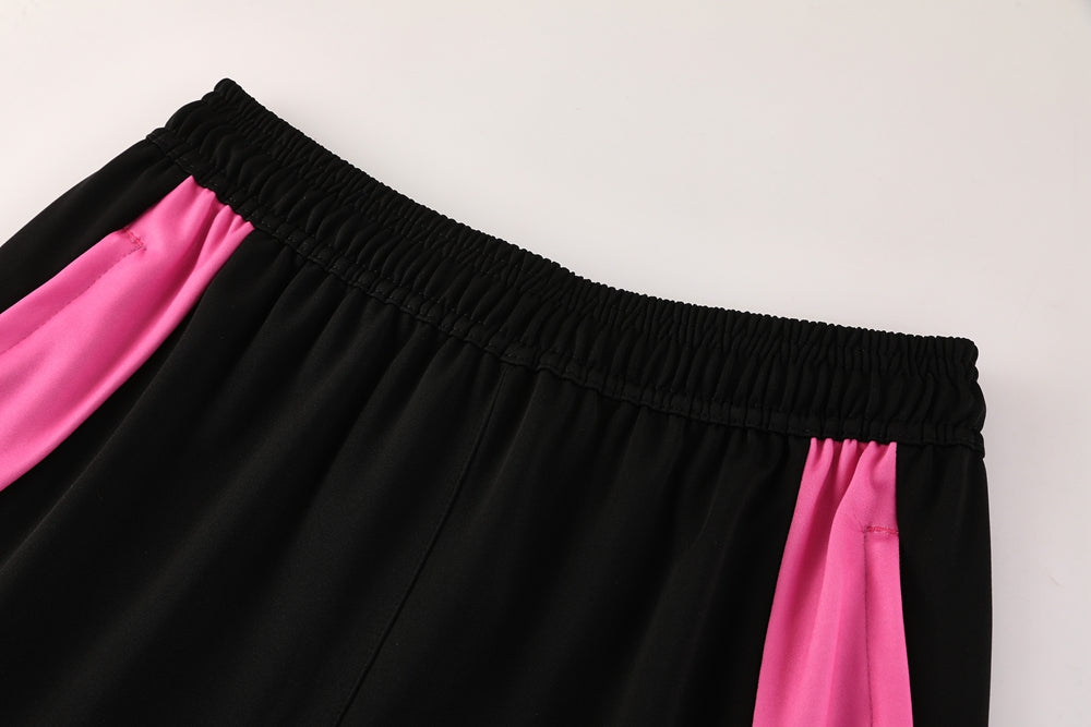 Calça Treino Adidas  - Preto/Rosa