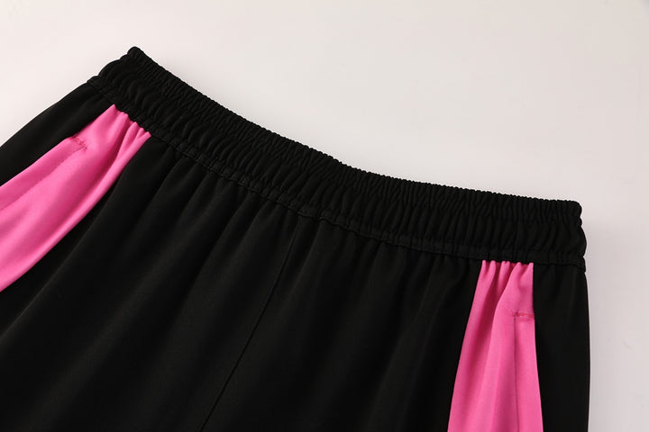 Calça Treino Adidas  - Preto/Rosa