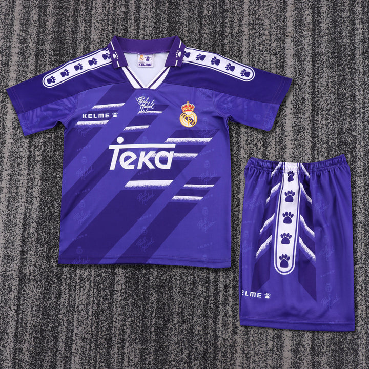 Camisa Retrô Real Madrid 1994/95 Away Infantil – Belt Sports