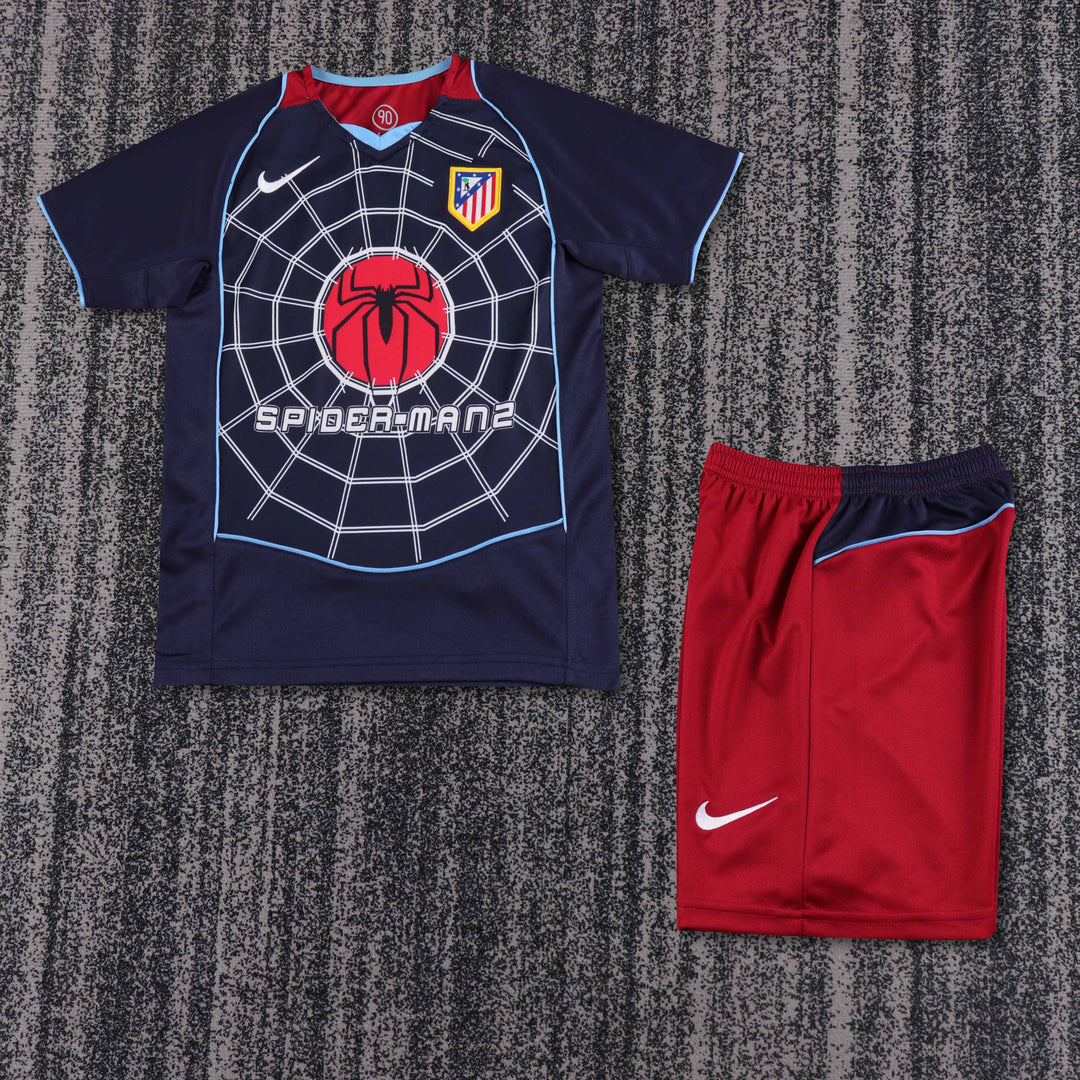 Camisa Retrô Atletico Madrid 2004/05 Away Infantil – Belt Sports
