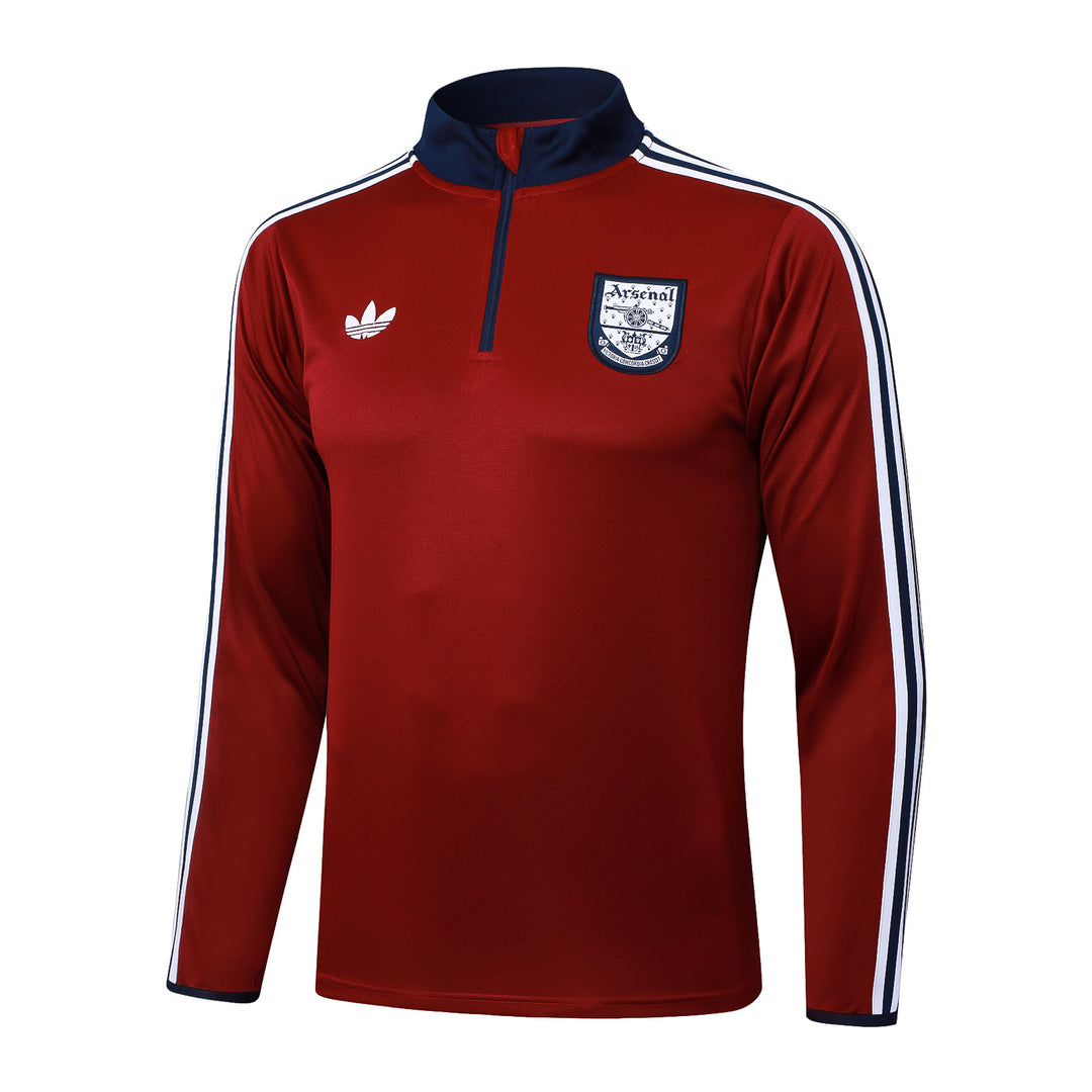 Blusão Arsenal 2025/26 - Bordô/Azul Marinho