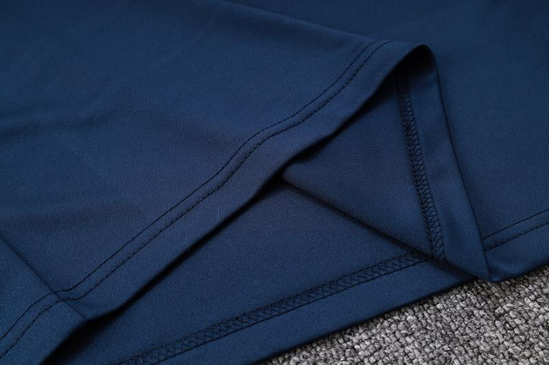 Blusão Treino Adidas - Azul Marinho/Branco
