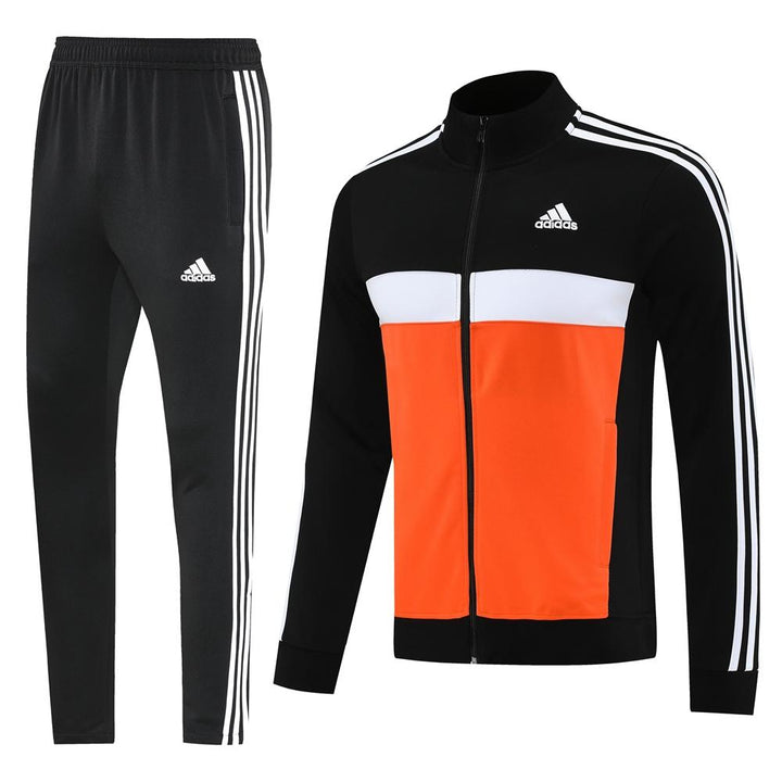 Conjunto Adidas - Preto/Laranja