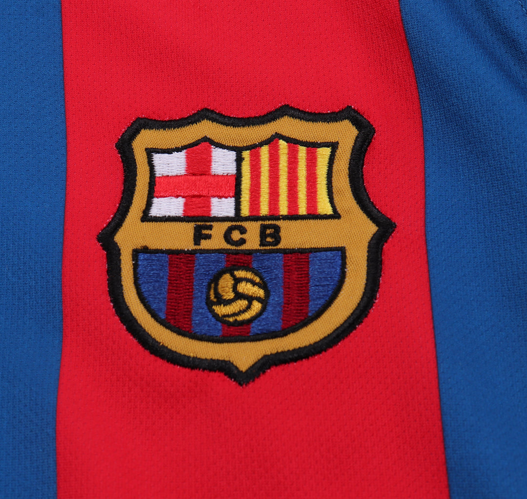 Camisa Retrô Barcelona 2004/05 Home Infantil – Belt Sports