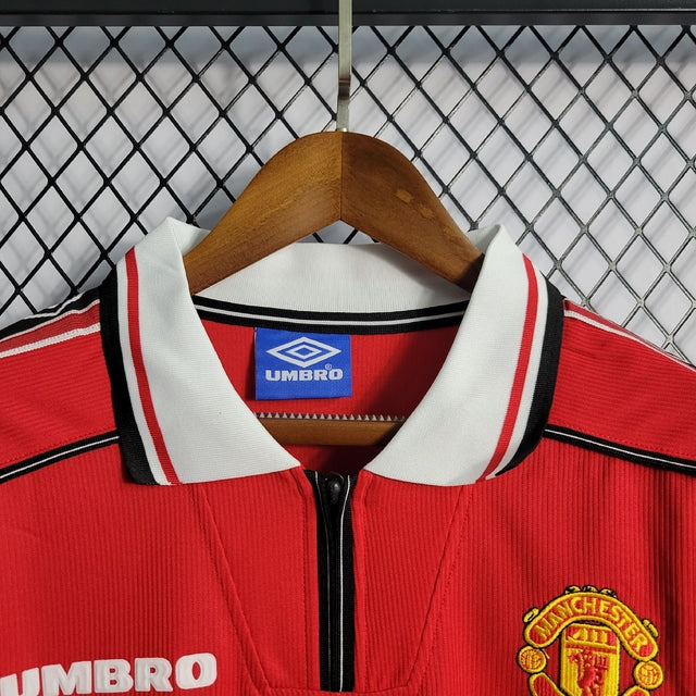 Camisa Retrô Umbro Man United 1998/99 Home – Belt Sports