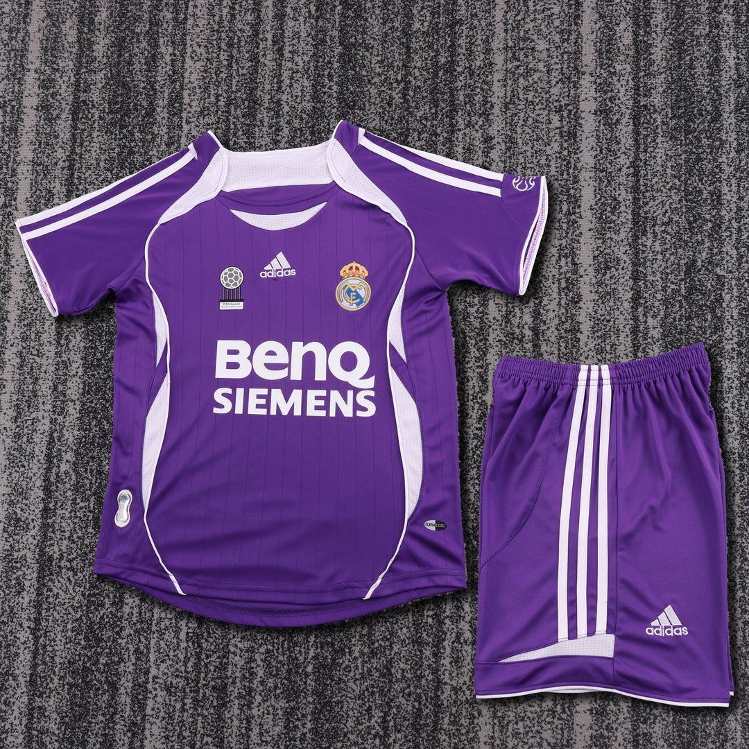 Camisa Retrô Real Madrid 2006/07 Third Infantil – Belt Sports