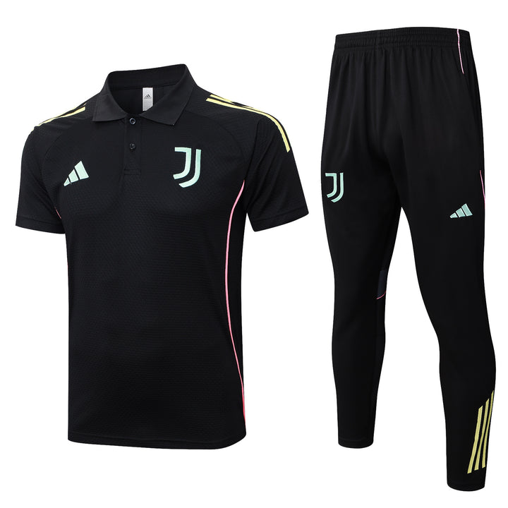 Kit Polo Juventus 25/26 - Preto