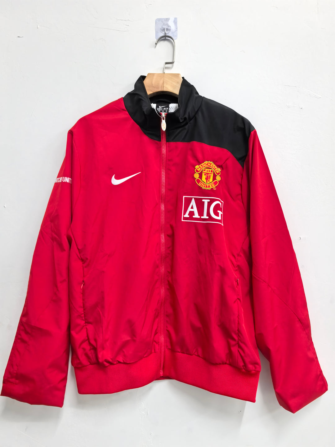 Jaqueta Corta Vento Manchester United 2007/08 - Vermelha