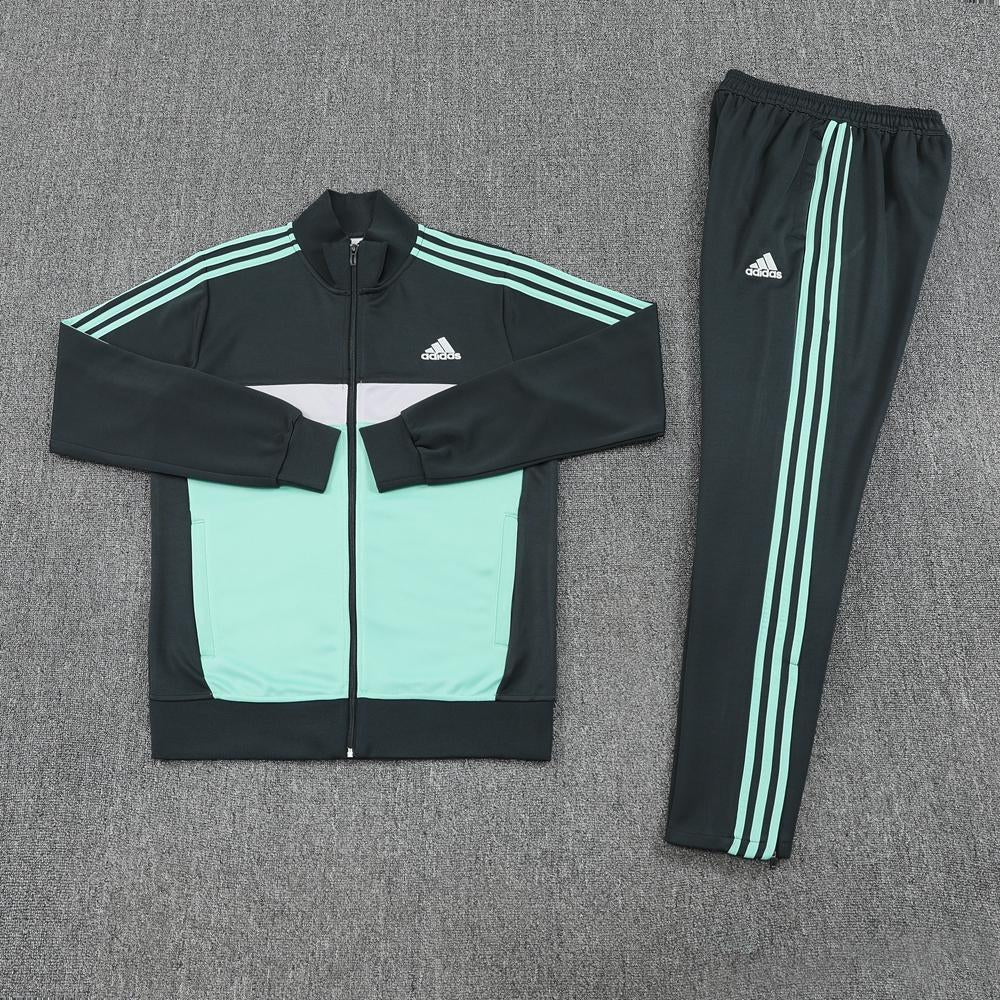 Conjunto Adidas - Cinza/Verde Água