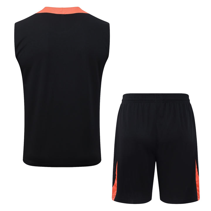 Kit Regata Brasil 25/26 - Preto/Salmão