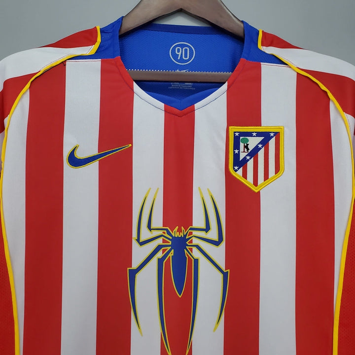 Camisa Retrô Atletico Madrid 2004 Home – Belt Sports