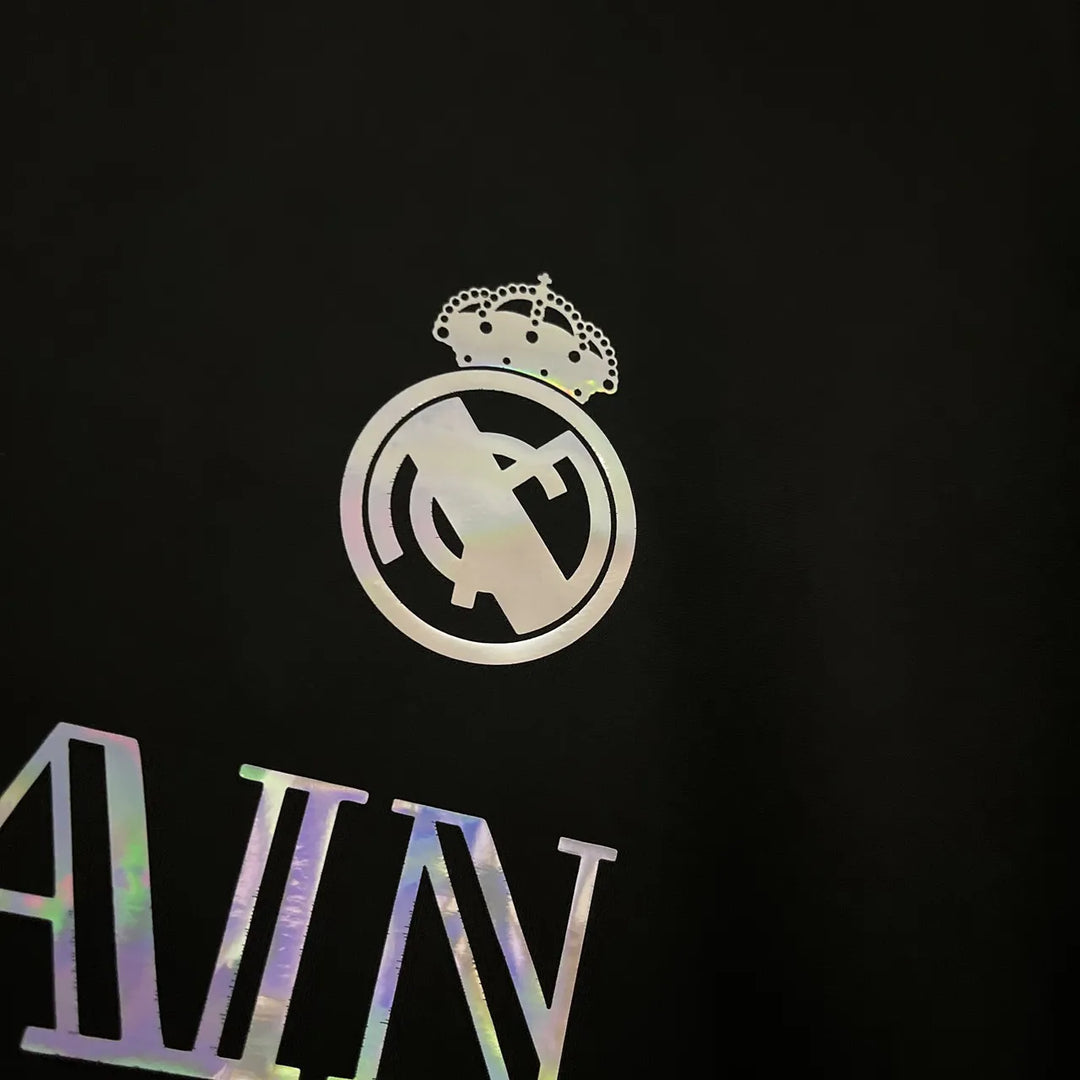 Camisa Real Madrid x Balmain 2023/24 - Refletiva Preta