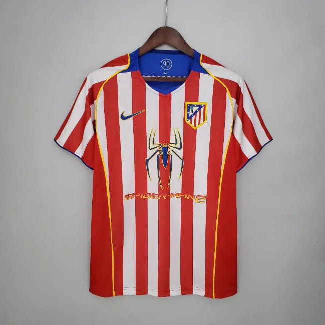Camisa Retrô Atletico Madrid 2004 Home – Belt Sports