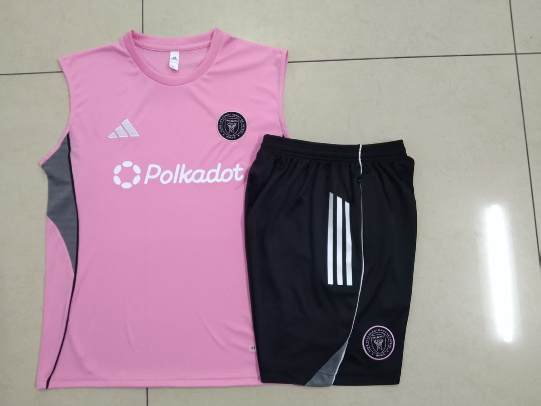 Kit Regata Inter Miami 25/26 - Rosa/Preto/Cinza