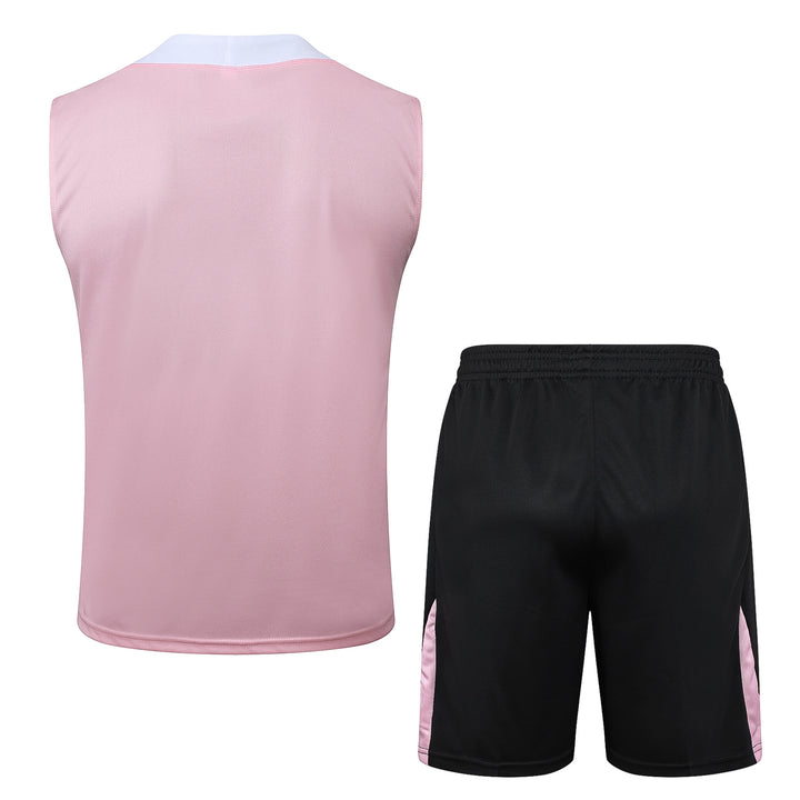 Kit Regata PSG 24/25 - Rosa Bebê/Preto/Branco