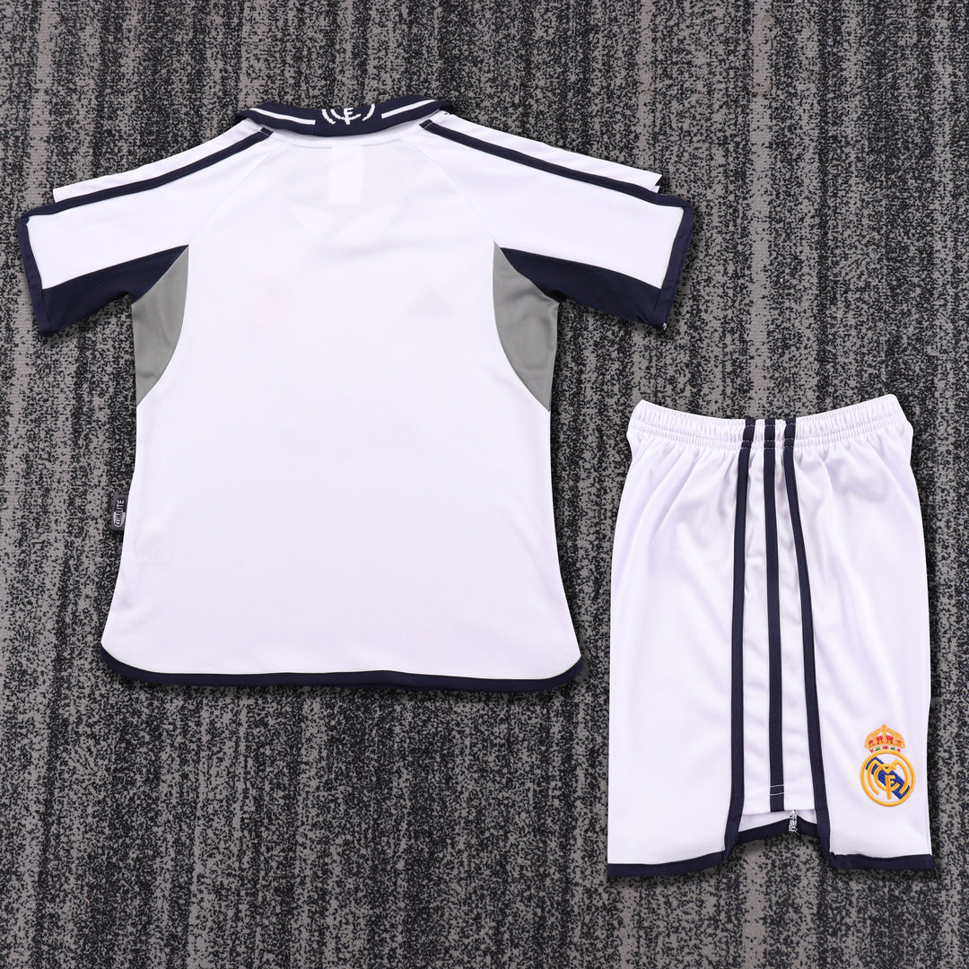 Camisa Retrô Real Madrid 2000/01 Home Infantil – Belt Sports