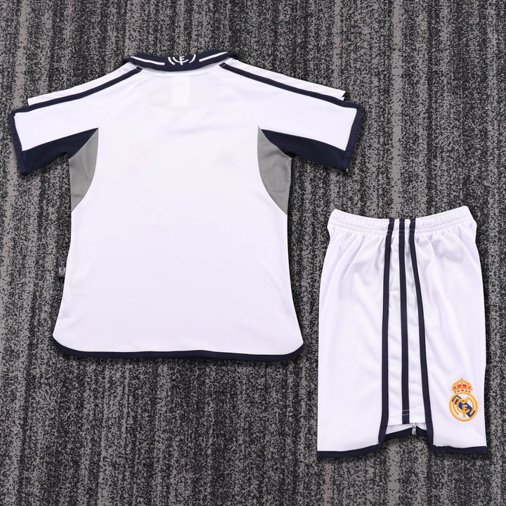 Camisa Retrô Real Madrid 2000/01 Home Infantil – Belt Sports