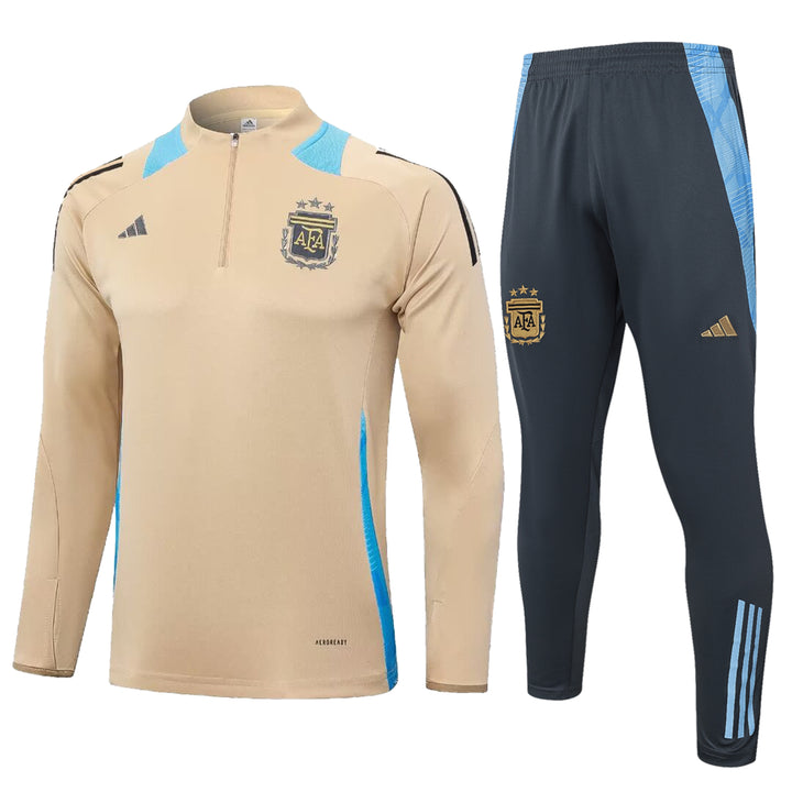 Conjunto Treino Argentina 24/25 - Bege