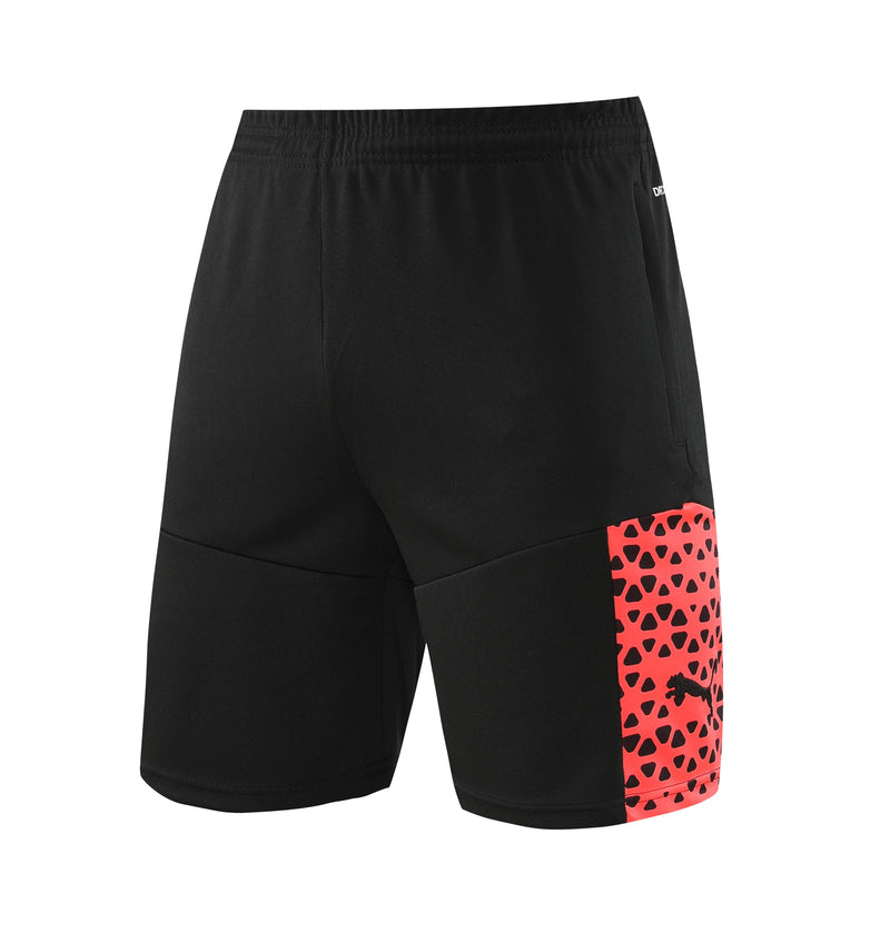 Short Treino Puma - Preto/Laranja
