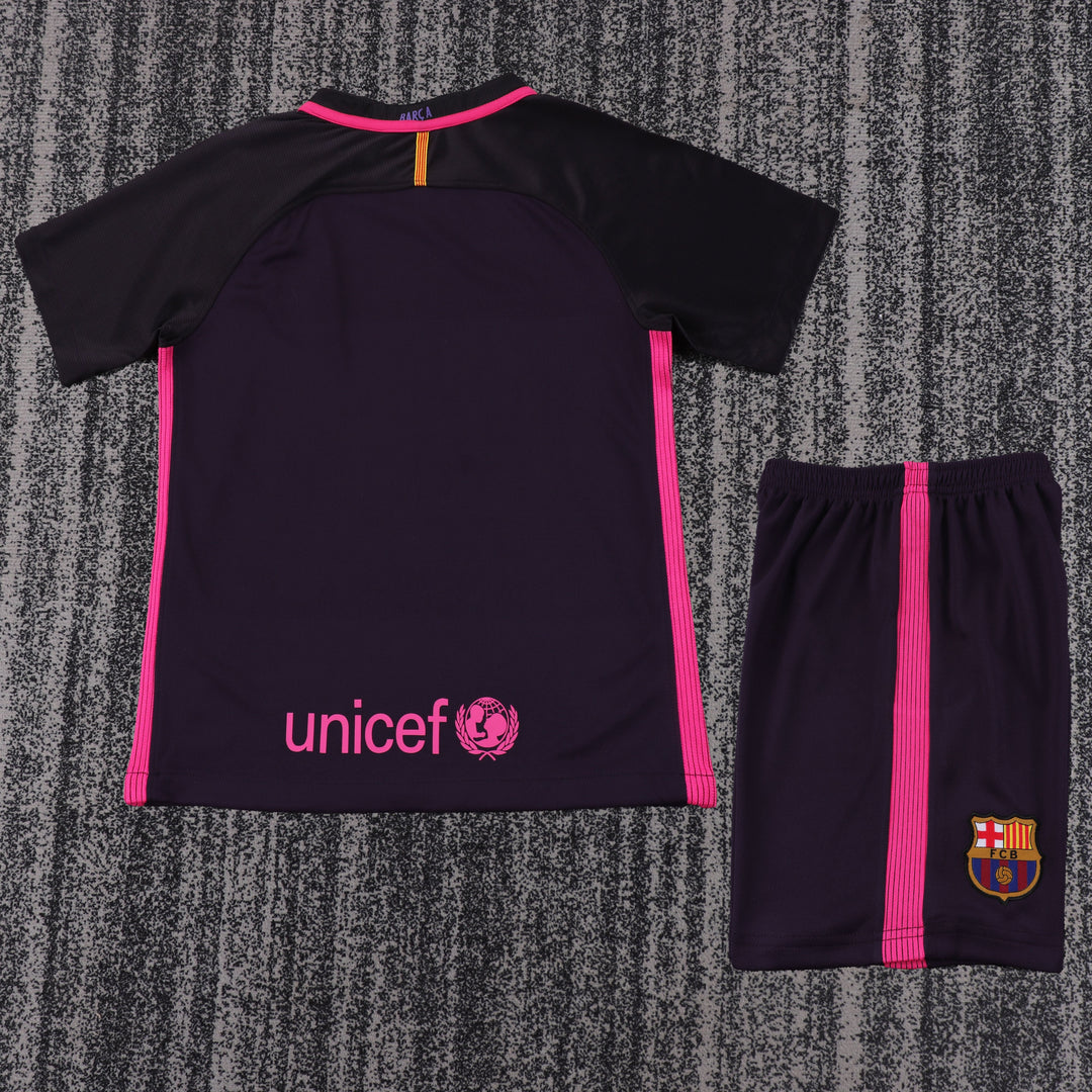 Camisa Retrô Barcelona 2016/17 Away Infantil – Belt Sports