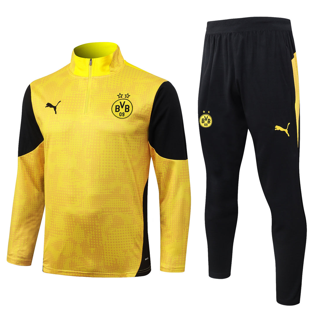 Conjunto Treino Borussia Dortmund 25/26 - Amarelo/Preto