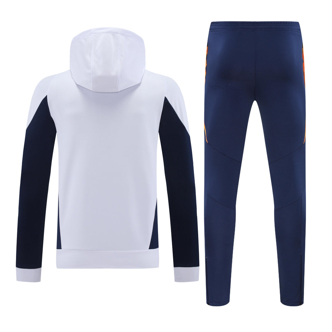 Conjunto Real Madrid 2024/25 Branco - Capuz