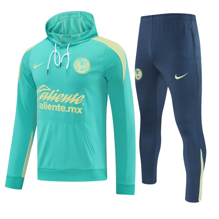 Conjunto Club América 2025/26 Azul Turquesa - Capuz