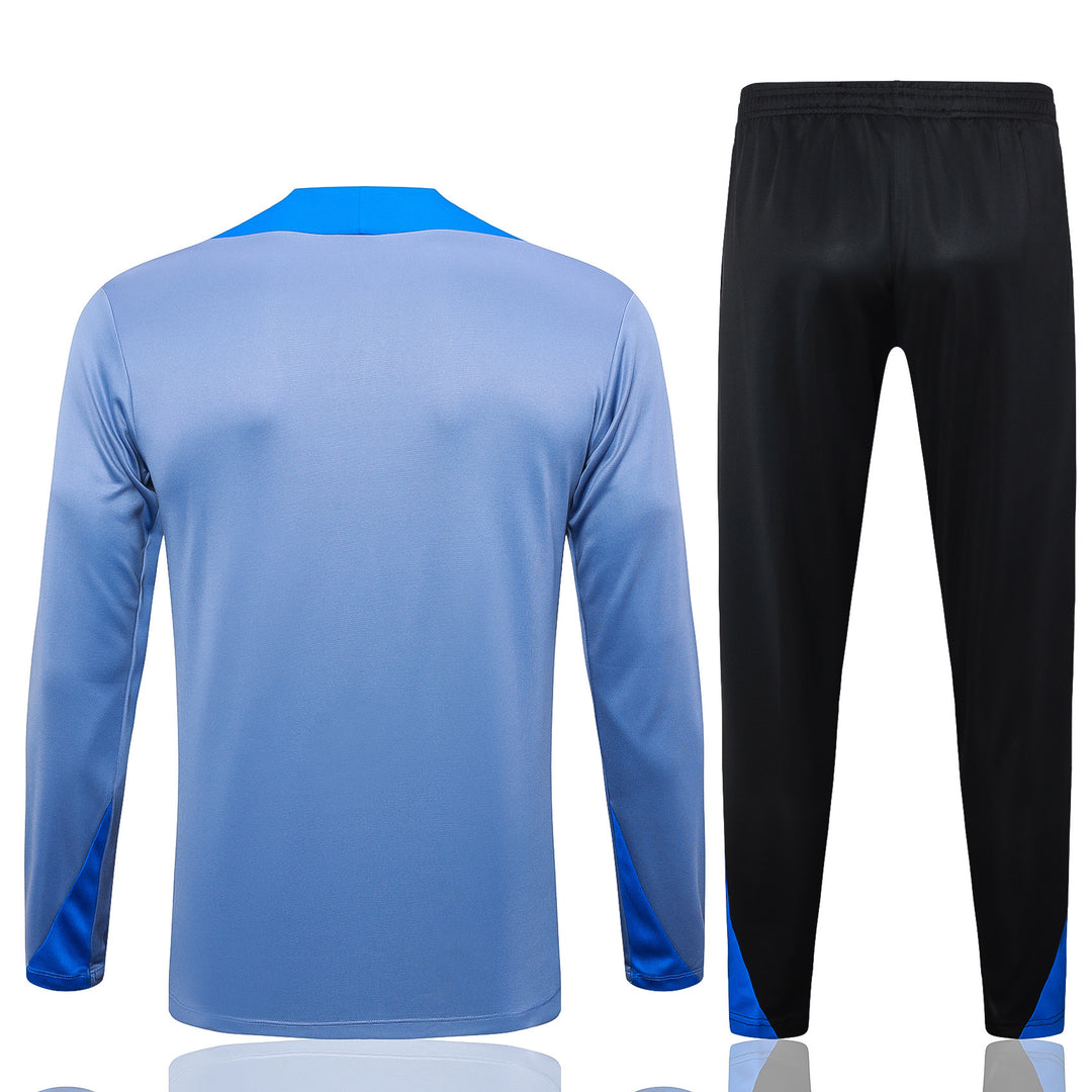 Conjunto Treino Inter de Milão 24/25 - Azul Claro/Preto
