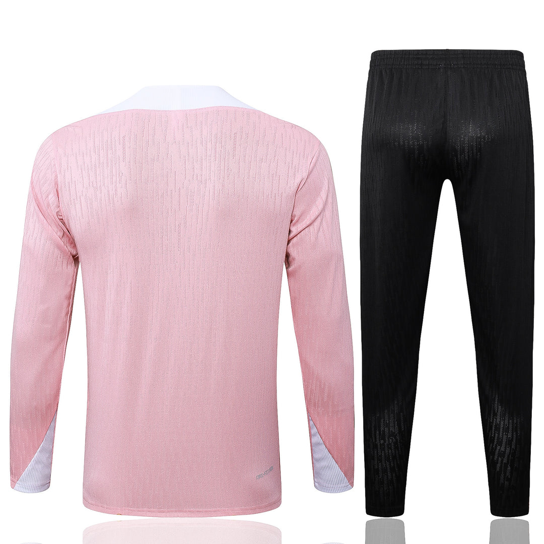 Conjunto Treino PSG 24/25 - Rosa Claro/Preto
