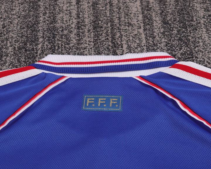 Camisa Retrô França 1998 Home Infantil – Belt Sports