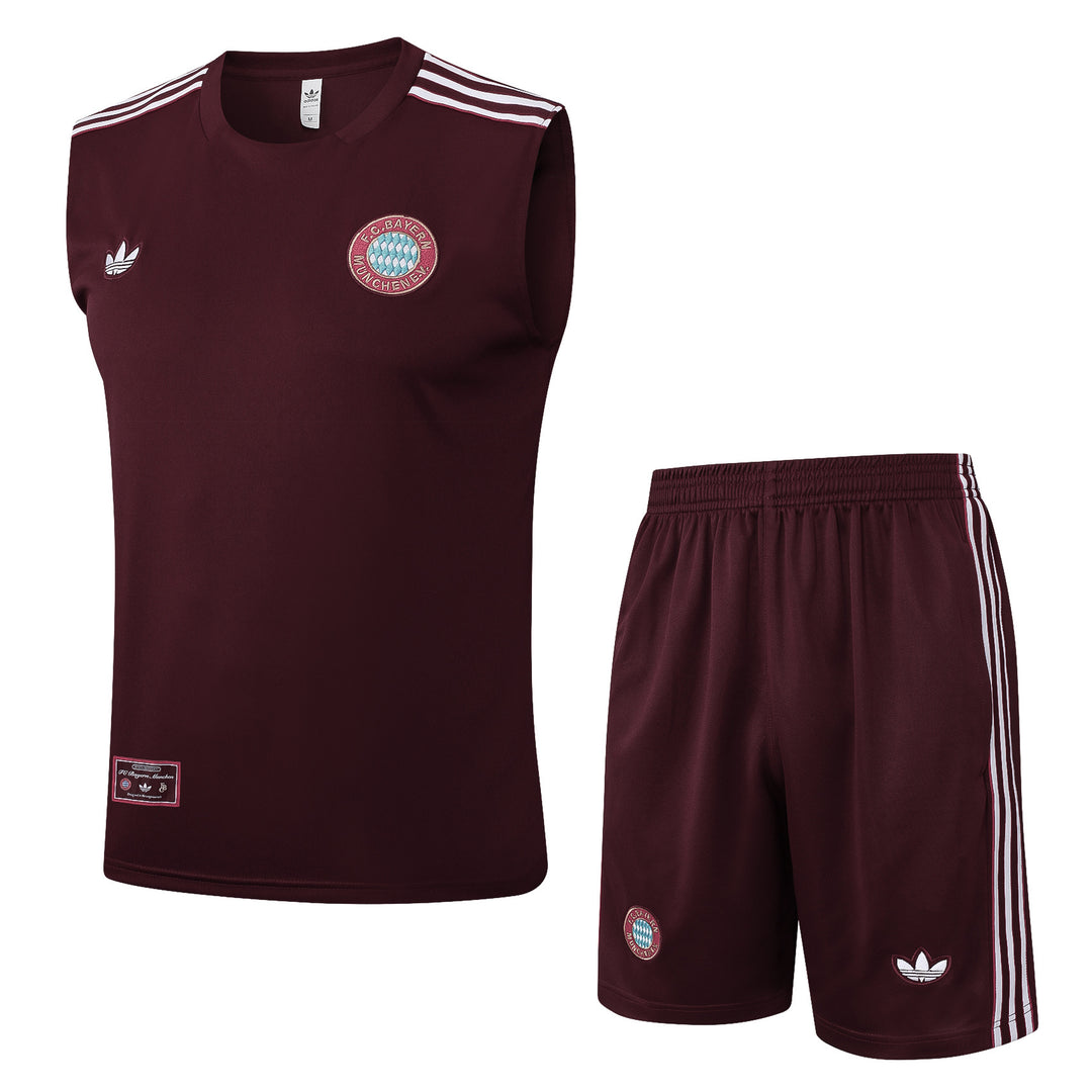 Kit Regata Bayern de Munique 25/26 - Vinho/Branco