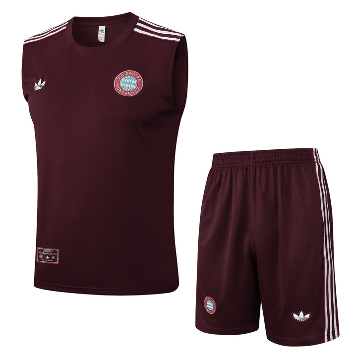 Kit Regata Bayern de Munique 25/26 - Vinho/Branco