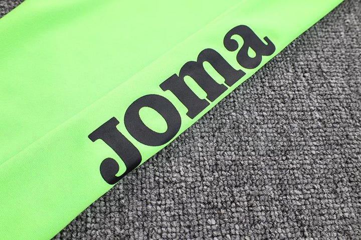 Conjunto Treino Joma - Preto/Verde