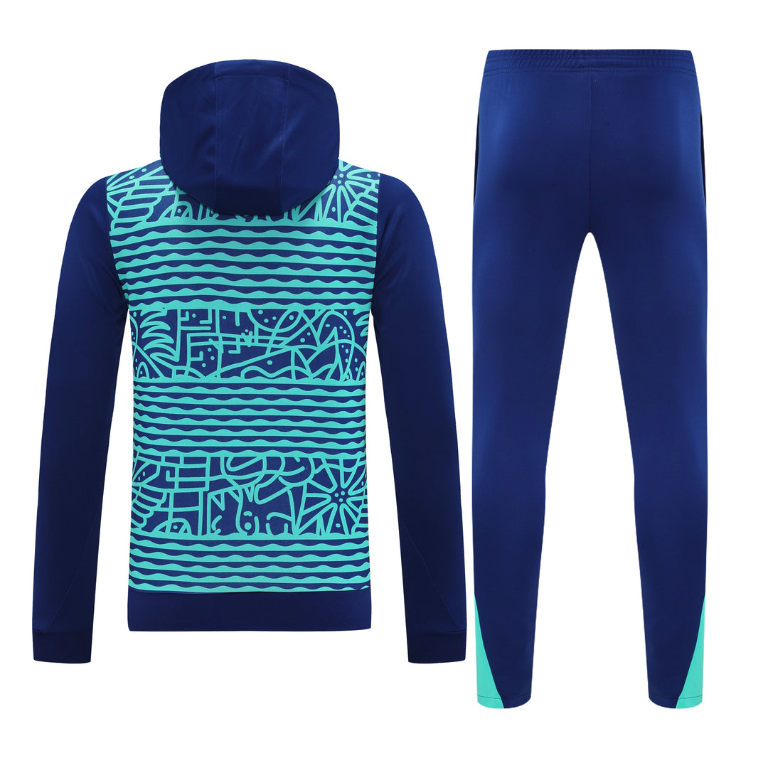 Conjunto Brasil 2025/26 Azul Marinho II - Capuz