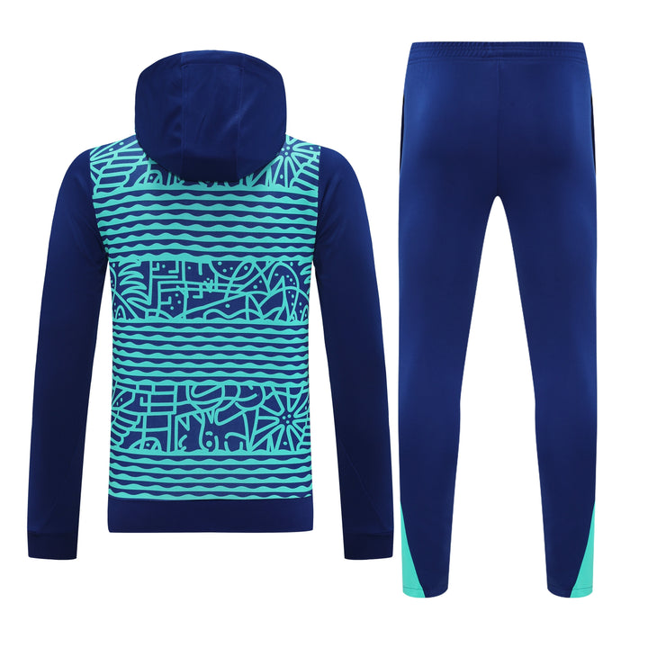 Conjunto Brasil 2025/26 Azul Marinho II - Capuz
