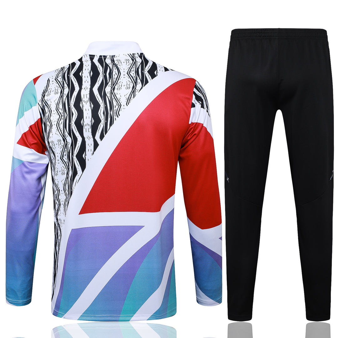 Conjunto Treino Arsenal 24/25 - Mesclado Lilás/Vermelho