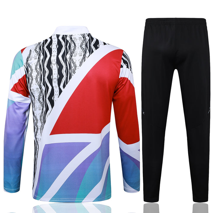 Conjunto Treino Arsenal 24/25 - Mesclado Lilás/Vermelho