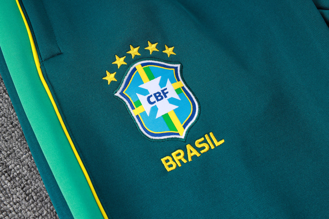 Conjunto Brasil 26/27 - Azul/Verde