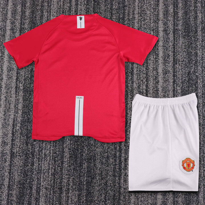Camisa Retrô Manchester United 2007/08 Home Infantil – Belt Sports