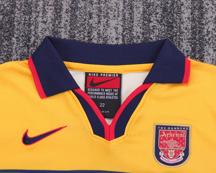 Camisa Retrô Arsenal 1997/98 Away Infantil – Belt Sports