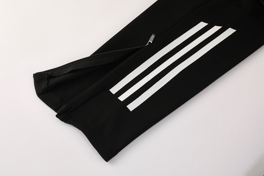 Calça Treino Adidas  - Preto/Laranja