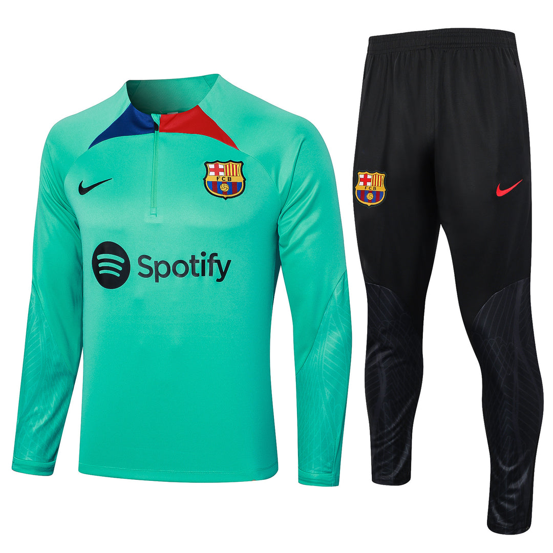 Conjunto Treino Barcelona 23/24 - Verde