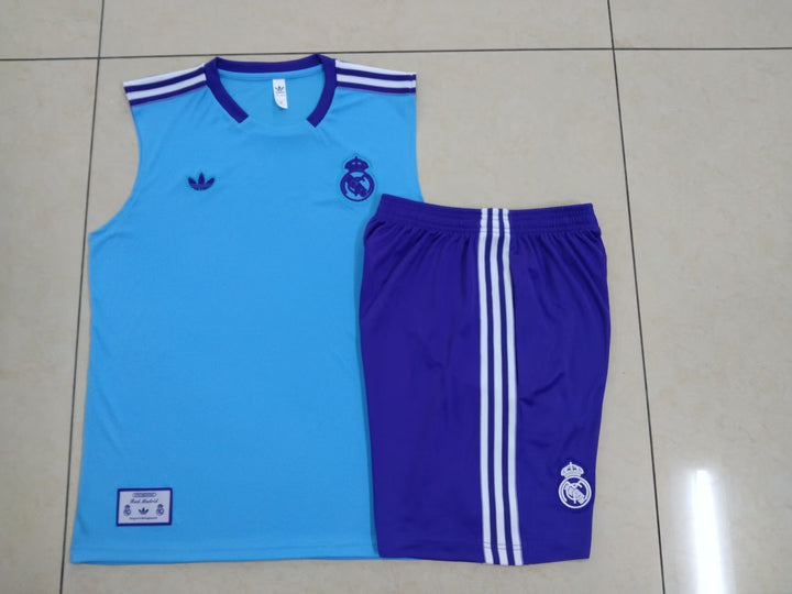 Kit Regata Real Madrid 25/26 - Azul Capri/Roxo
