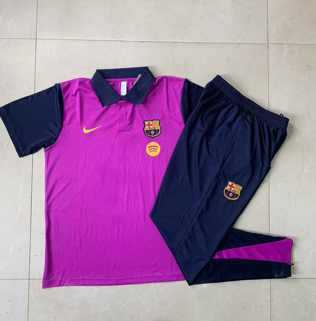 Kit Polo Barcelona 25/26 - Fúcsia