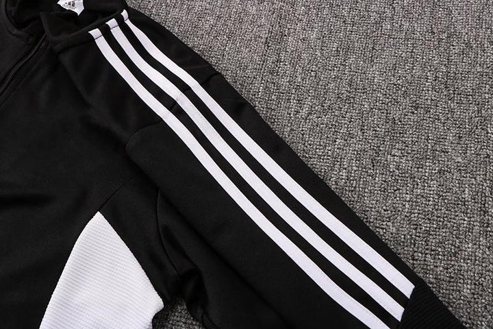 Blusão Treino Adidas - Preto/Branco