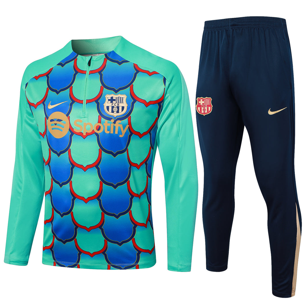 Conjunto Treino Barcelona 24/25 - Turquesa