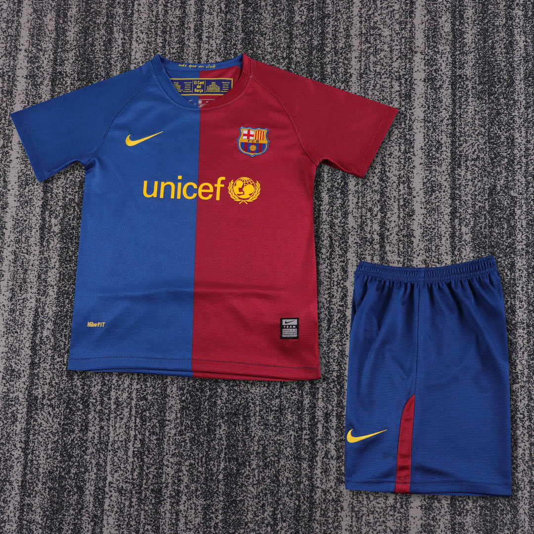 Camisa Retrô Barcelona 2008/09 Home Infantil – Belt Sports