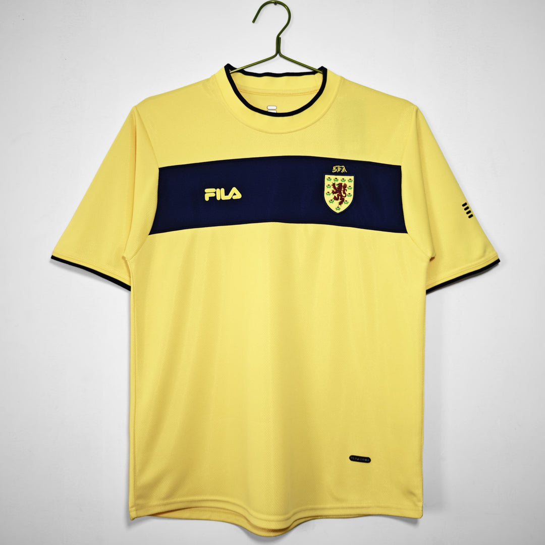 Camisa Retrô Escócia 2002 Away